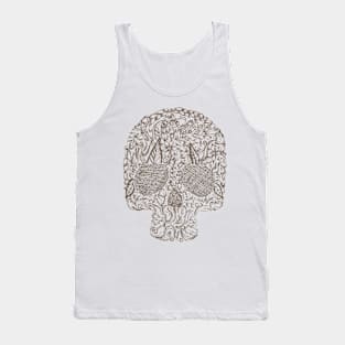 Ornament Skull Tank Top